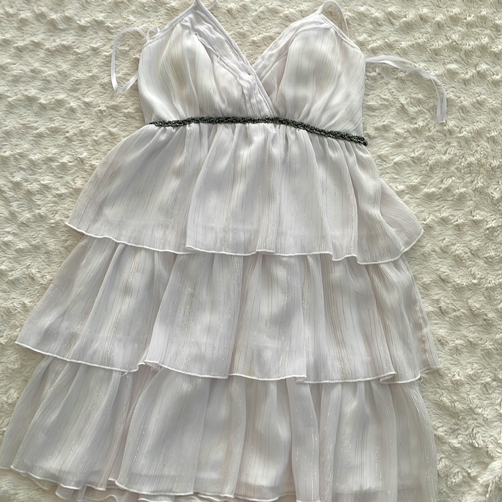2b Bebe white dress